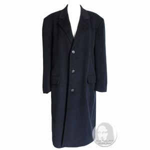 Bill Blass Black Label Coat Cashmere Blend Lord & Taylor Vintage Mens Sz R42